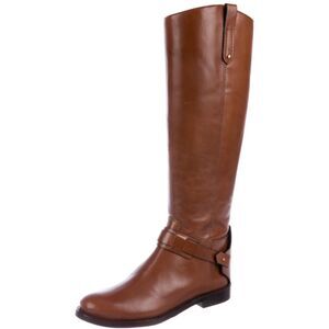 NEW Tory Burch Women's Colton Leather Riding Boots Size 5M